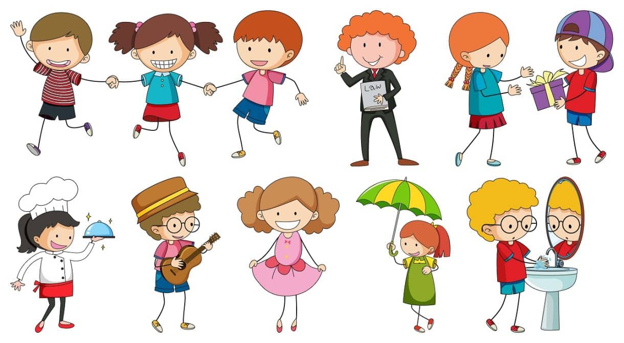 drawing of Cartoon Character