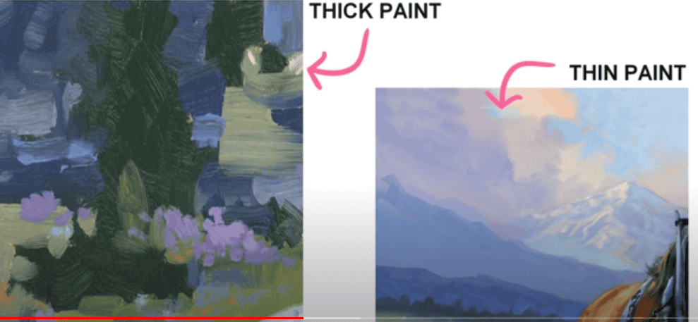 thick and thin example